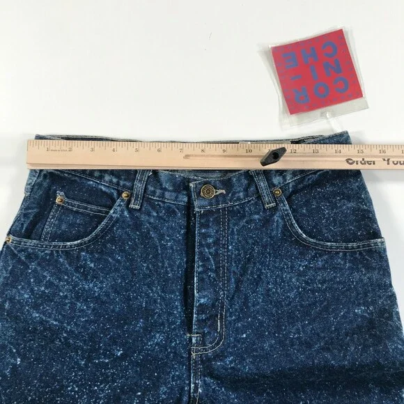 New Vintage Corniche Jeans Mens 31 Medium Blue Mineral Wash Straight Leg - Picture 8 of 11